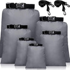 Shappy 6/12 Pcs Waterproof Dry Bags, Lightweight Outdoor Waterproof Dry Stuff by Shappy