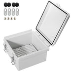 MAKERELE Small Electrical Junction Box Outdoor Weatherproof Gray Shell and IP67 by MAKERELE