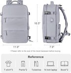 coofay Personal Item Travel Backpack - Image 3
