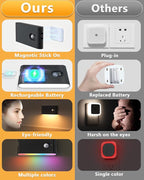 WILLED Stair Lights Indoor Rechargeable, RGB & Warm White Color Changing Night - Image 3