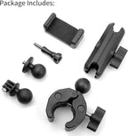 SOONSUN Super Clamp Mount with Dual 360° Ball Heads & Phone Holder, Heavy-Duty - Image 8