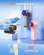 Portable Handheld Turbo Fan, 199 Gear Speed, 24 Hs Cooling Time, 5500mAh - Image 5