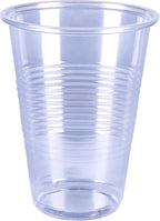Amazon Basics Disposable Clear Plastic Cups - Image 2