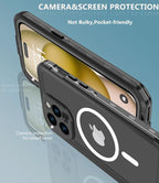 for iPhone 15 Pro Case Waterproof, Full-Body Hard Case Built-in - Image 5