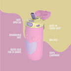 Ello Ellies 12oz Vacuum Insulated Stainless Steel Kids Water Bottle - Image 3