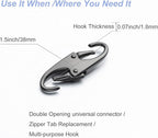 Zpsolution Double Small Carabiner Clips - Image 2