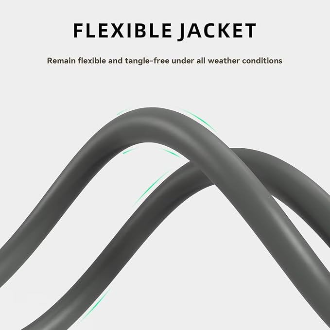 10ft Outdoor Extension Cord for Christmas Decorations - Image 4