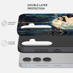 Compatible for Samsung Galaxy A36 5G Case, Dual Layer Heavy Duty 2 in 1 - Image 2