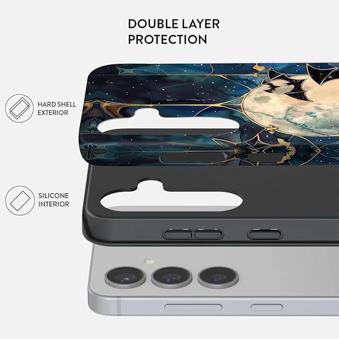 Compatible for Samsung Galaxy A36 5G Case, Dual Layer Heavy Duty 2 in 1 - Image 2