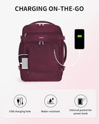 ECOHUB Travel Backpack for Women, Laptop Carry on Backpack - Image 7