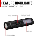 Coast KL35R 600 Lumen Rechargeable LED Pocket Flashlight - Image 5