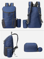 Portable Foldable Backpack Folding Mountaineering Bag, Ultralight Outdoor - Image 3
