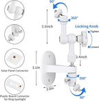 2-in-1 Wall Mount for Ring Solar Panel & Stick Up Cam Battery, Ring Spotlight - Image 3