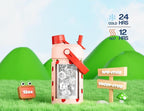 12 oz Kids Metal Water Bottle: 2-in-1 Straw Spout Lid, Spill-Proof, Easy Clean - Image 5