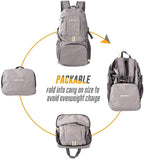 35L Lightweight Packable Backpack Waterproof Durable Hiking Travel Backpack - Image 5