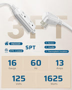 DEWENWILS 3 Outlet Extension Cord - Image 8