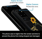 for Samsung Galaxy S20 Ultra Case, Pig Sunflower Yellow Sunshine Pattern - Image 4