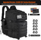 45L Tactical Backpack for Men Women, Military Assault Pack - Image 2