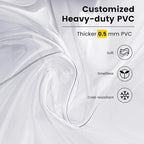 Vorspack Clear Backpack Heavy Duty PVC Transparent Backpack - Image 3
