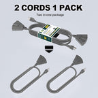 EP 2 Pack 6 Ft Outdoor Extension Cord - Image 2