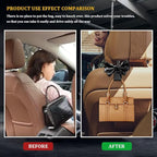 2PCS Car Hooks for Purses and Bags, Cute Bow Car Seat Headrest Hook, Car - Image 3