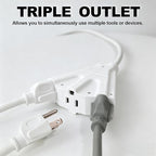 EP 2 Pack 10 Ft Outdoor Extension Cord - Image 4