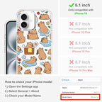 MOSNOVO for iPhone 16 Case, Shockproof Military-Grade Protection 6.6ft Drop - Image 2