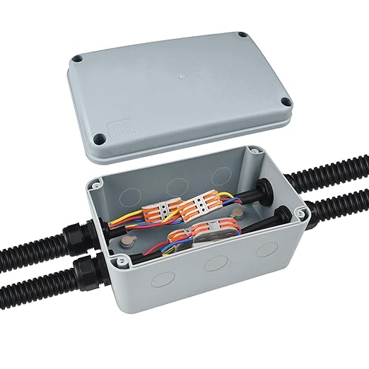 Nineleaf Waterproof Electrical Box, 1PK Plastic Junction Box, IP66 External - Image 5