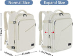 MATEIN Large Travel Backpack Women, Lightweight Carry on Backpack & Hidden - Image 5