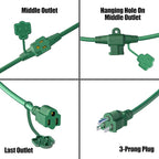 Eversimpleinc 50FT Outdoor Extension Cord - Image 4