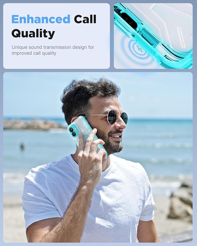 for iPhone 16 Plus Waterproof Case - Image 8