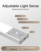 SZOKLED Under Cabinet Lighting Motion Sensor, 111-LED Magnetic Wireless Closet - Image 3