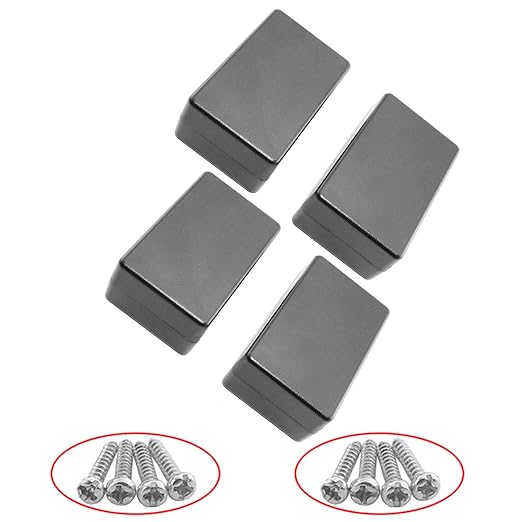DGZZI Electrical Junction Box 4PCS Electric Plastic Black Waterproof Project - Image 7