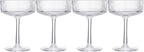 Khen Vintage Art Deco Shatterproof Coupe Martini, Champagne & Cocktail Glasses - Image 4
