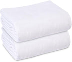 Linteum Textile 100% Cotton Hospital Patient Bath Blanket, Bed Bath Sheet by LinteumTextileSupply