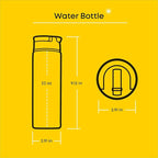 JoyJolt Disney Retro Vintage Stainless Steel Water Bottle ft Mickey & Minnie - Image 3