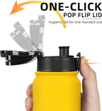Fanhaw 20 oz Insulated Stainless Steel Water Bottle - Image 3