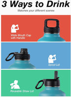 Coolflask Half Gallon Water Bottle Insulated - Image 5