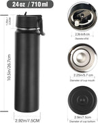Volhoply 24 Ounce Insulated Water Bottle - Image 2
