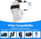 Head-Mounted Mobile Phone Holder, First-Person View Video Outdoor Live Shooting - Image 4