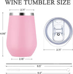 MEWAY 12oz Insulated Wine Tumbler - Image 6
