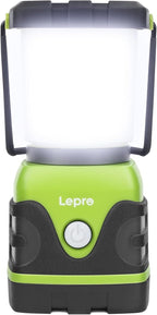 Lepro 1500LM Battery Powered LED Camping Lantern, Waterproof Tent Light by Lepro