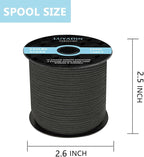 Paracord 240lb - Diameter 2mm Micro Utility Cord -3 Strand Parachute Spool Cord - Image 2