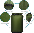 Pimoys 5 Pack Waterproof Dry Sacks, Lightweight Outdoor Dry Bags 20L /12L / - Image 2