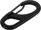 SWATOM Small Mini Carabiner Clip Tiny Spring Snap Hook Keychains Micro - Image 6