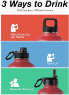 Coolflask Half Gallon Water Bottle Insulated - Image 5