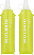 Soft Flask Running Bottles Collapsible Water Bottle Foldable by MULESID