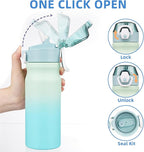 BJPKPK Insulated Water Bottle 18oz Stainless Steel Water Bottles - Image 3
