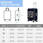 ANNA QUEEN Travel Globe Airplane Luggage Cover -Stretchable Airplane Suitcase - Image 7