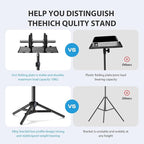 Projector Stand Tripod, Laptop Tripod Stand, Foldable Portable Projector Floor - Image 3